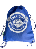 DANTDM Logo Drawstring Bag from Recycled Material